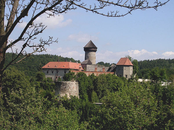 Castle Sovinec in Northern Moravia