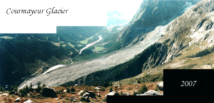 Courmayeur Glacier: gone