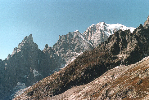 Mont Blanc - south slopes