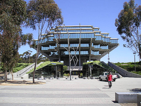 Library Building entrance